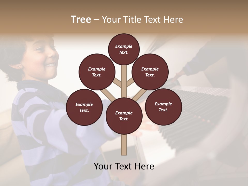 Person Casual Cheerful PowerPoint Template