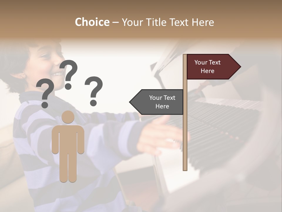 Person Casual Cheerful PowerPoint Template