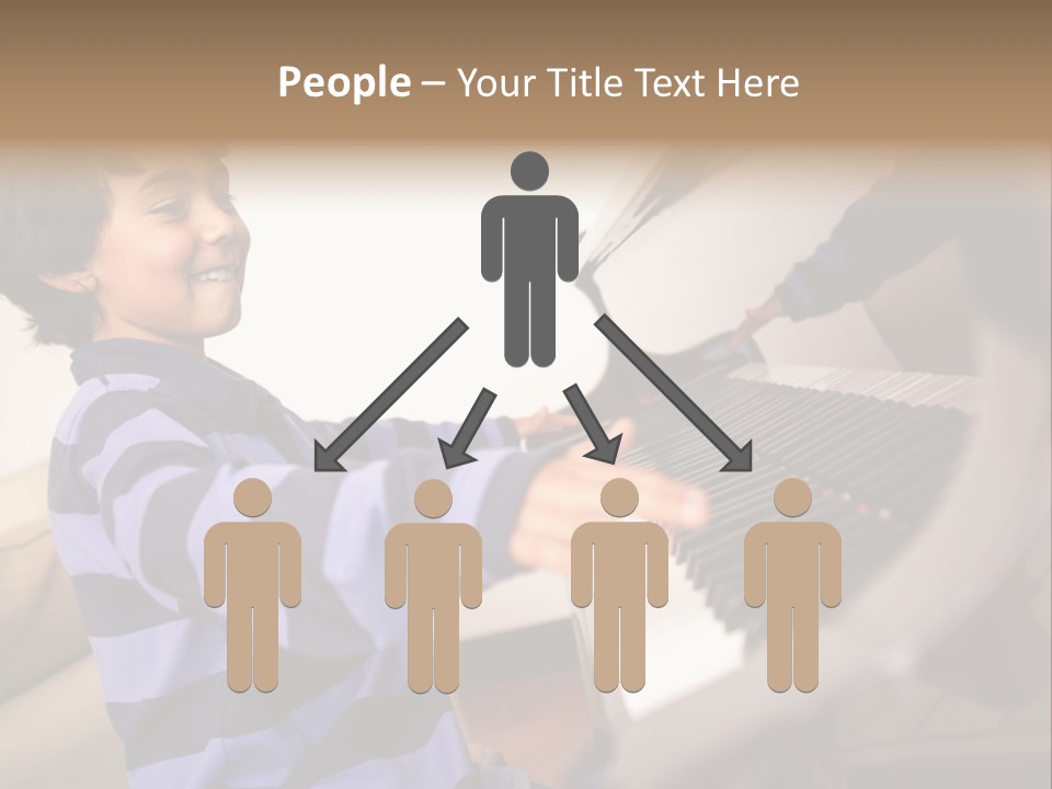 Person Casual Cheerful PowerPoint Template