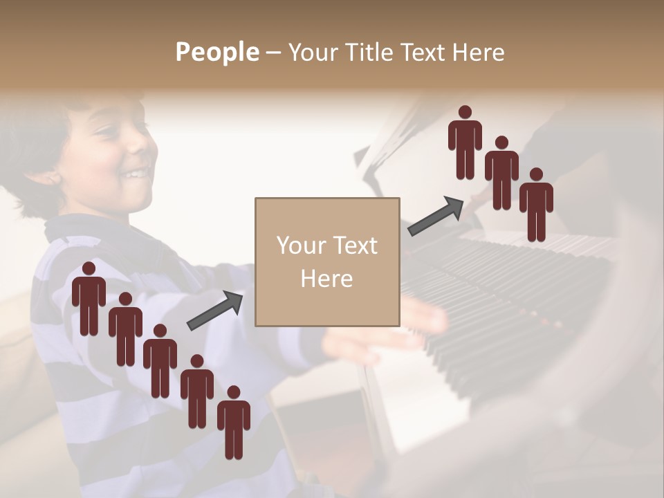 Person Casual Cheerful PowerPoint Template