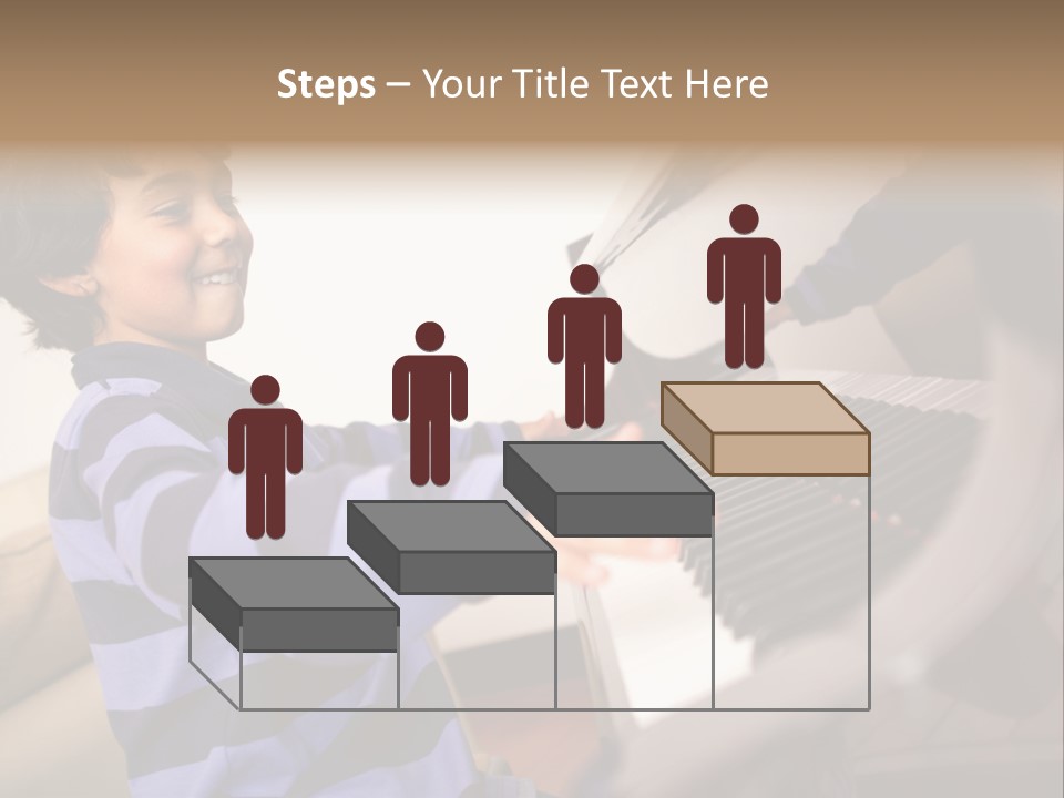 Person Casual Cheerful PowerPoint Template