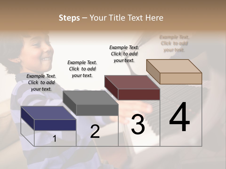 Person Casual Cheerful PowerPoint Template