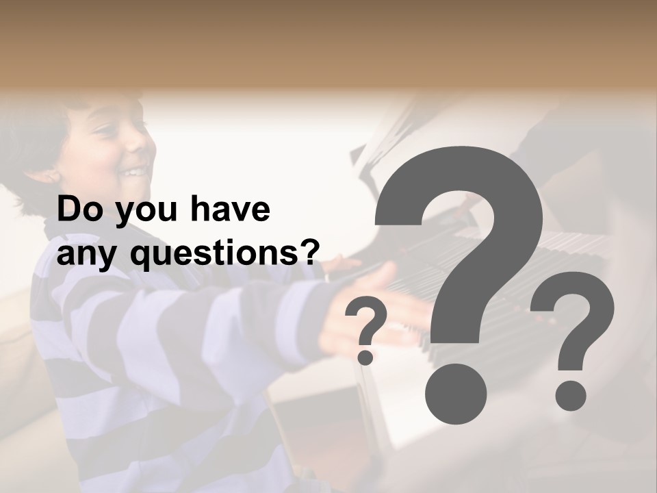 Person Casual Cheerful PowerPoint Template