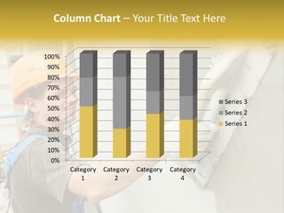 Workman Helmet Painter PowerPoint Template