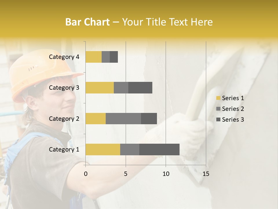 Workman Helmet Painter PowerPoint Template