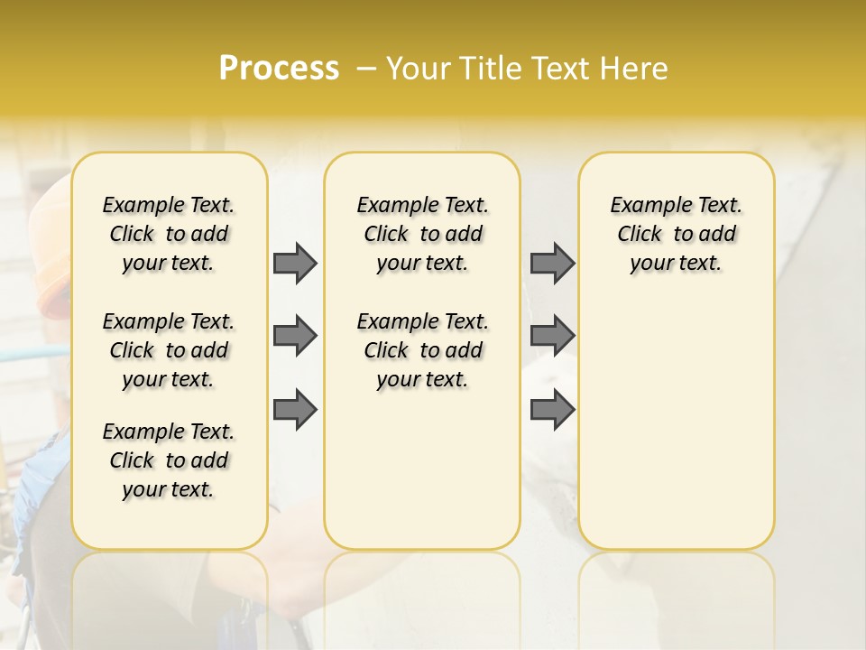 Workman Helmet Painter PowerPoint Template