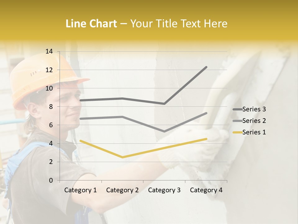 Workman Helmet Painter PowerPoint Template
