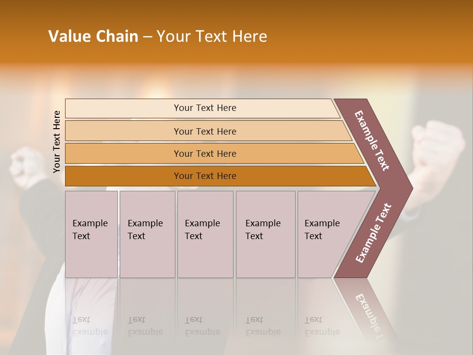 Success Male Win PowerPoint Template