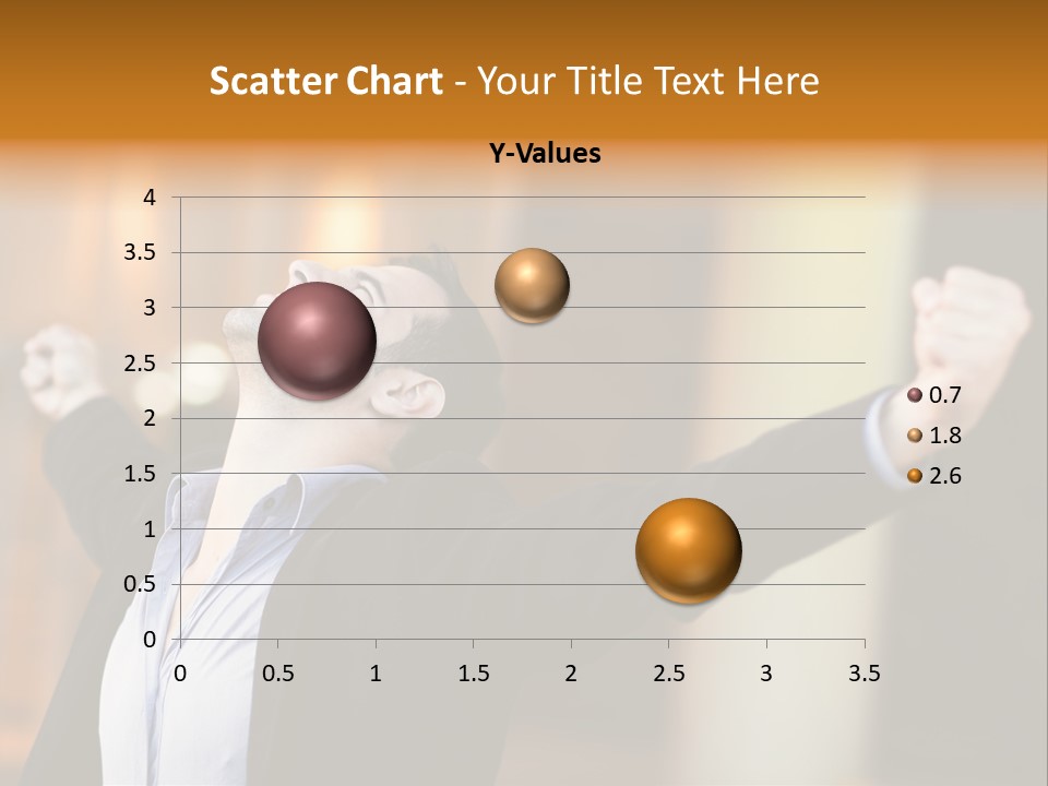 Success Male Win PowerPoint Template