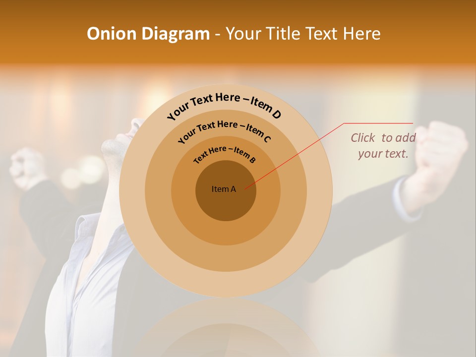 Success Male Win PowerPoint Template