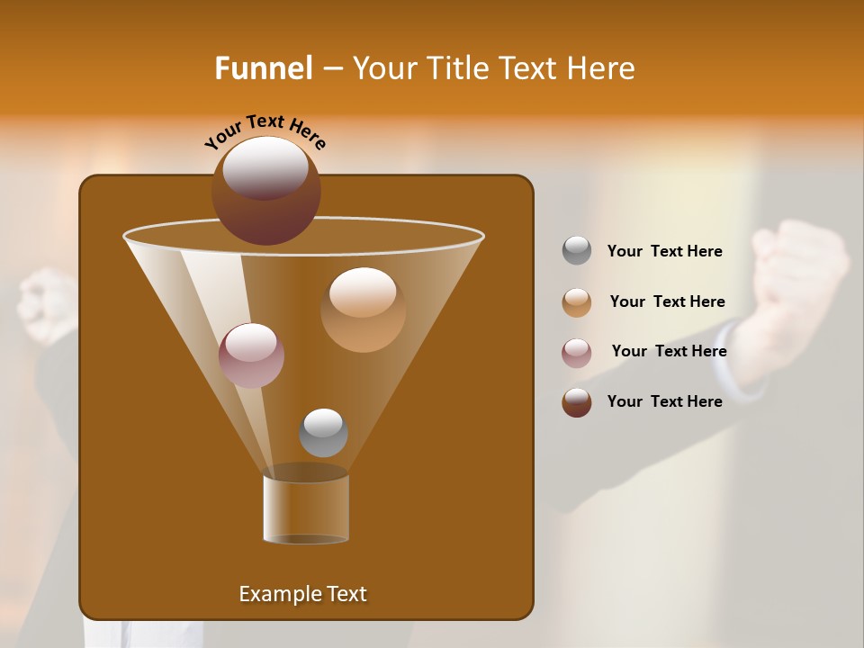 Success Male Win PowerPoint Template
