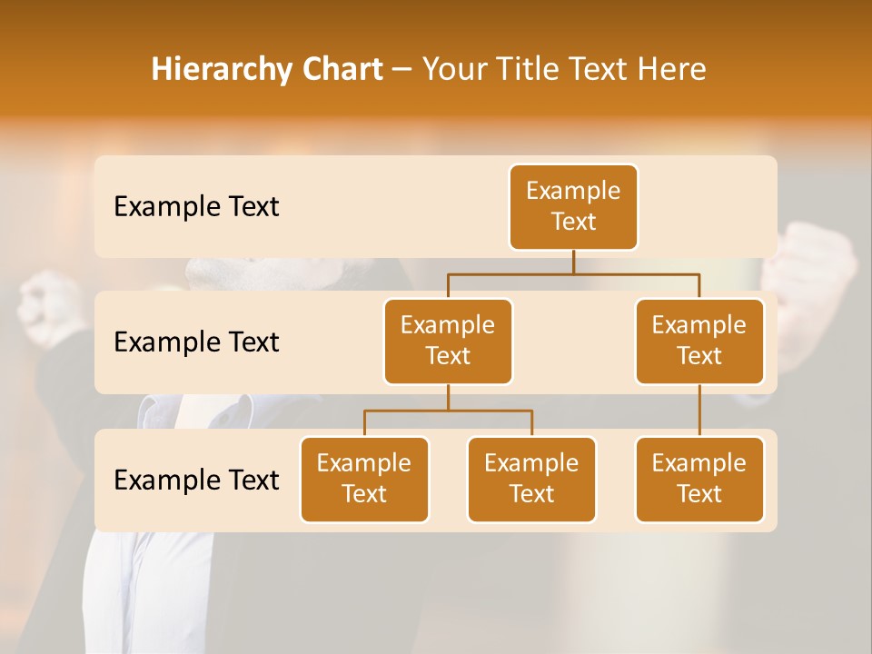 Success Male Win PowerPoint Template