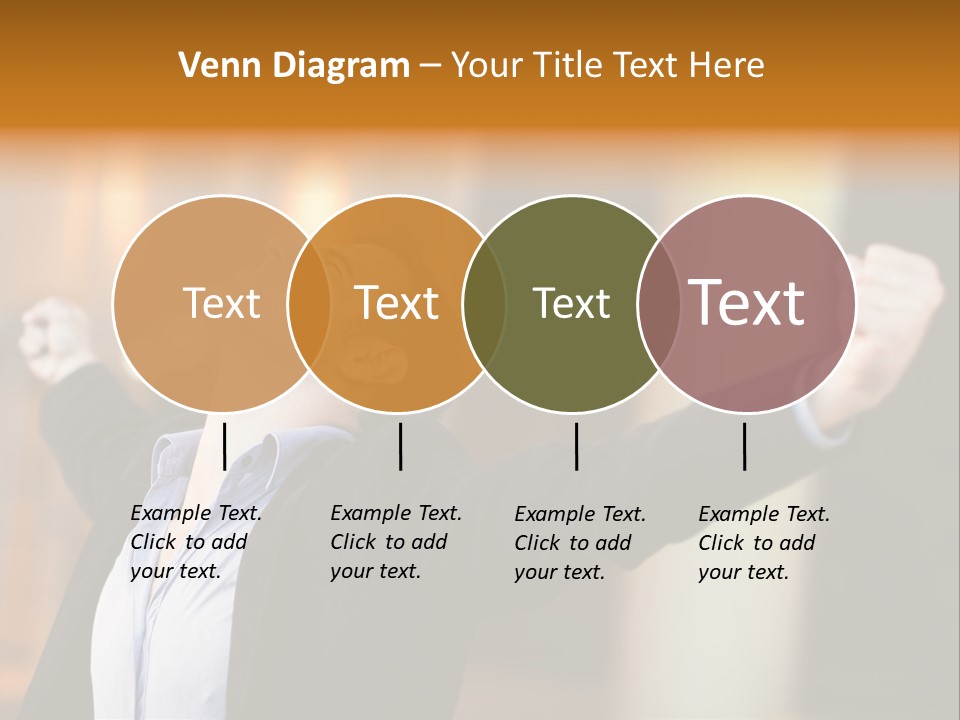 Success Male Win PowerPoint Template