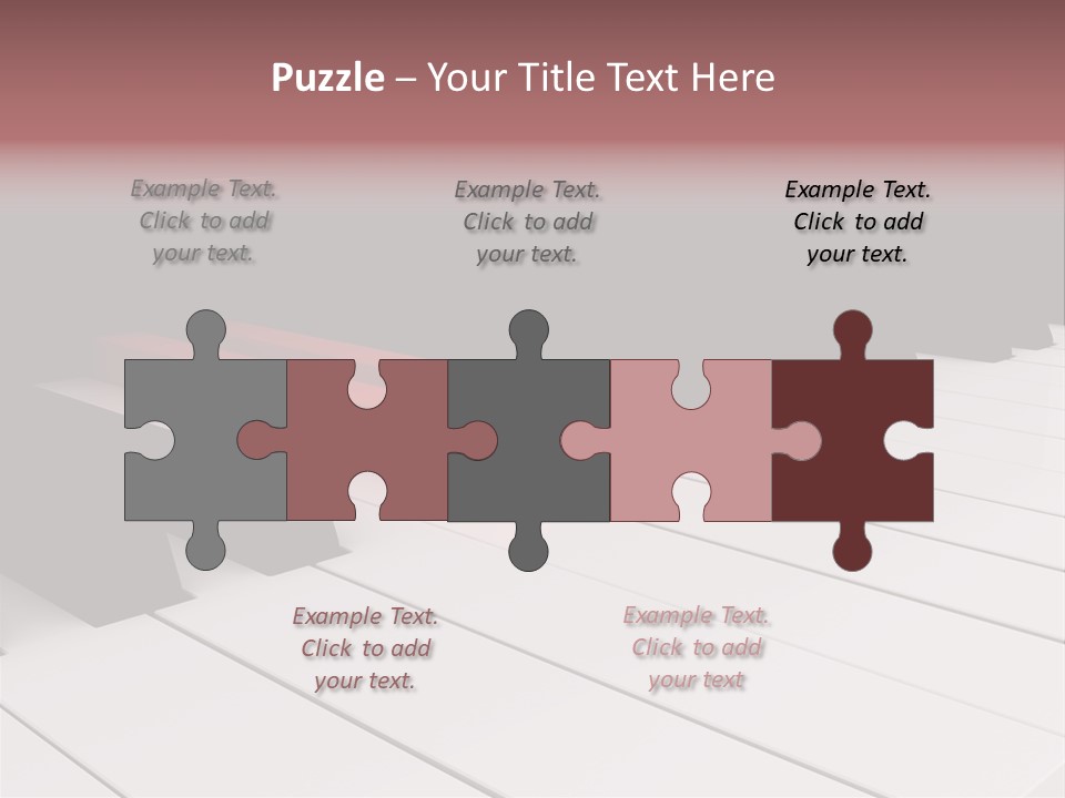 A Red Piano Powerpoint Presentation Is Shown PowerPoint Template