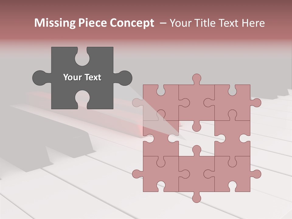 A Red Piano Powerpoint Presentation Is Shown PowerPoint Template