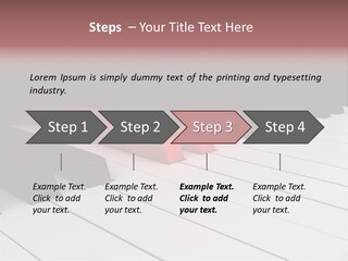 A Red Piano Powerpoint Presentation Is Shown PowerPoint Template