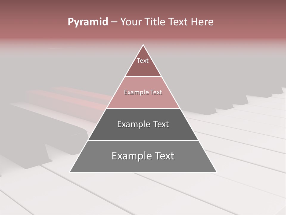 A Red Piano Powerpoint Presentation Is Shown PowerPoint Template