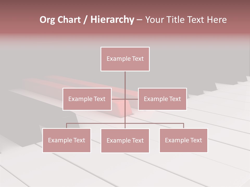 A Red Piano Powerpoint Presentation Is Shown PowerPoint Template