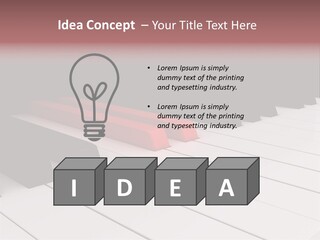 A Red Piano Powerpoint Presentation Is Shown PowerPoint Template