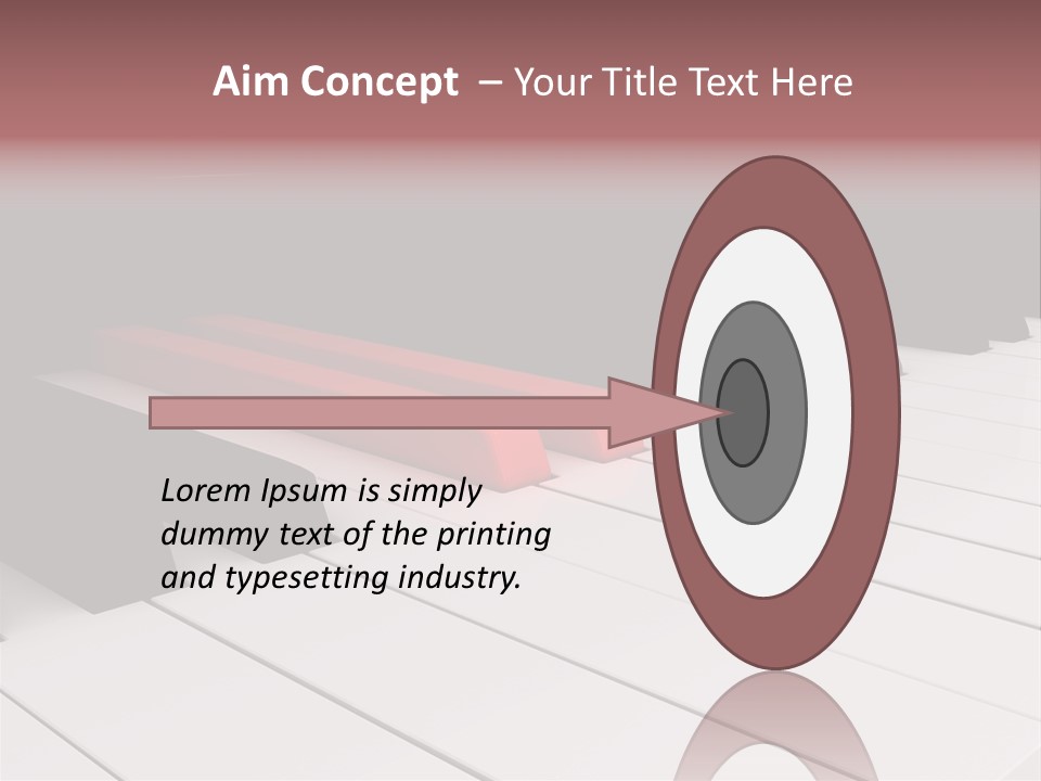 A Red Piano Powerpoint Presentation Is Shown PowerPoint Template