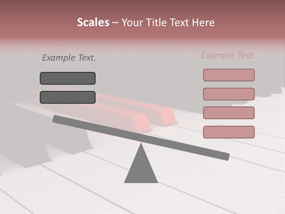 A Red Piano Powerpoint Presentation Is Shown PowerPoint Template