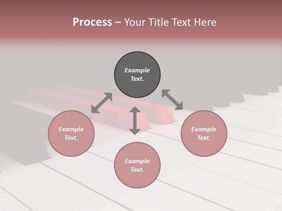 A Red Piano Powerpoint Presentation Is Shown PowerPoint Template