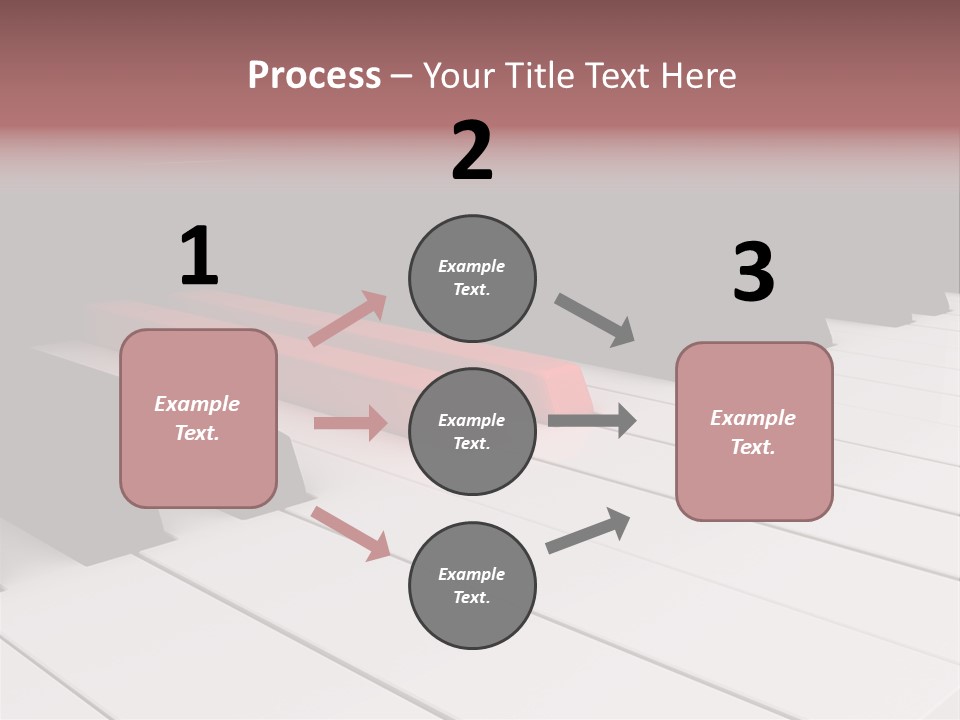 A Red Piano Powerpoint Presentation Is Shown PowerPoint Template