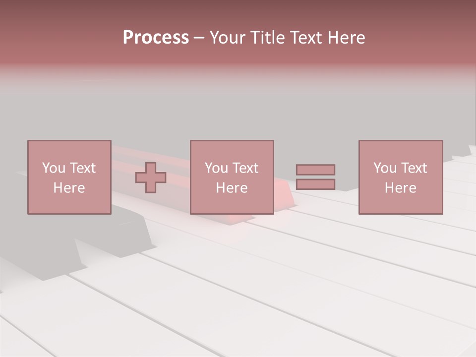 A Red Piano Powerpoint Presentation Is Shown PowerPoint Template