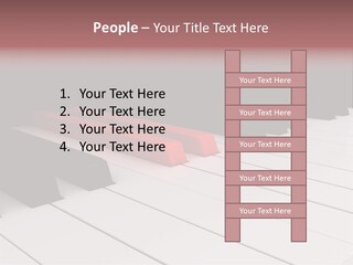 A Red Piano Powerpoint Presentation Is Shown PowerPoint Template