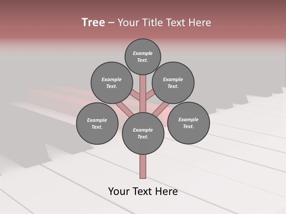 A Red Piano Powerpoint Presentation Is Shown PowerPoint Template