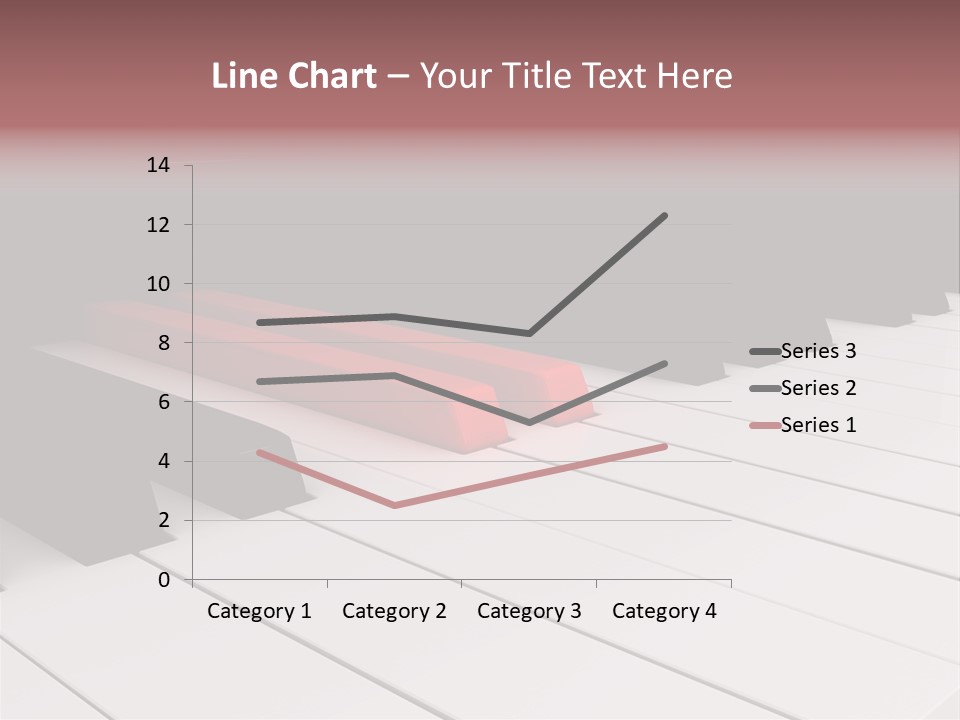 A Red Piano Powerpoint Presentation Is Shown PowerPoint Template