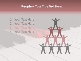 A Red Piano Powerpoint Presentation Is Shown PowerPoint Template