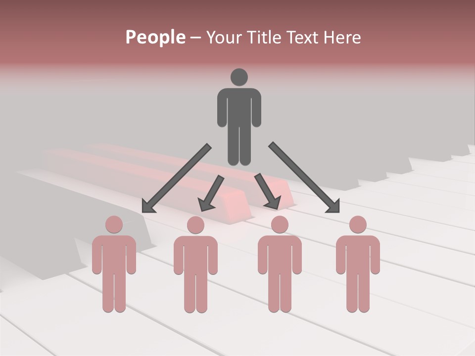 A Red Piano Powerpoint Presentation Is Shown PowerPoint Template