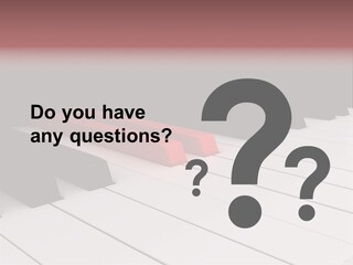 A Red Piano Powerpoint Presentation Is Shown PowerPoint Template