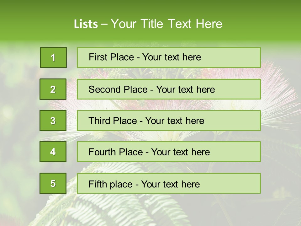 Majestic Acacia Silk PowerPoint Template