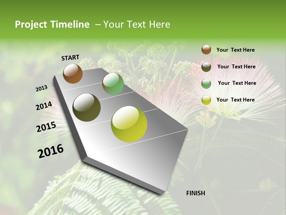 Majestic Acacia Silk PowerPoint Template