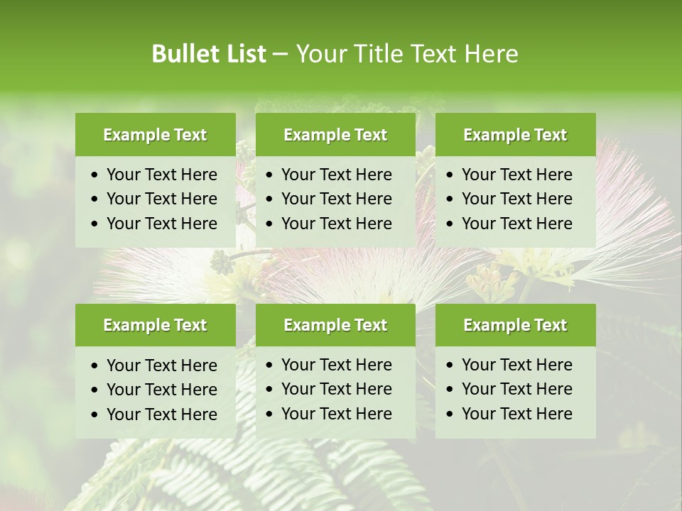 Majestic Acacia Silk PowerPoint Template