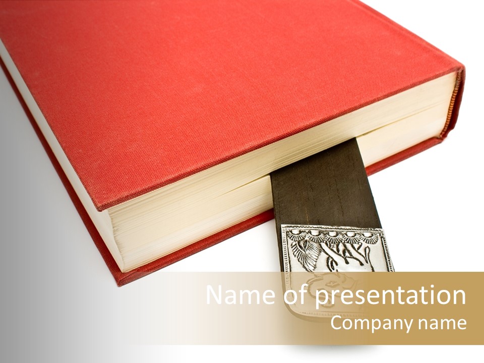 Nobody Novel Education PowerPoint Template