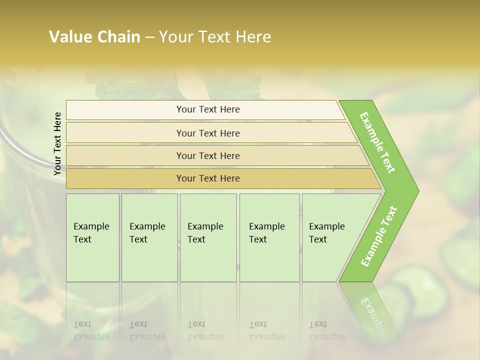 Cold Fresh Juice Cocktail PowerPoint Template