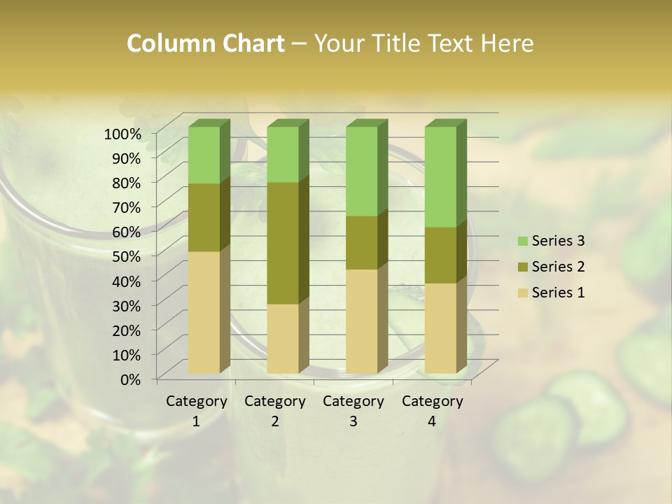 Cold Fresh Juice Cocktail PowerPoint Template