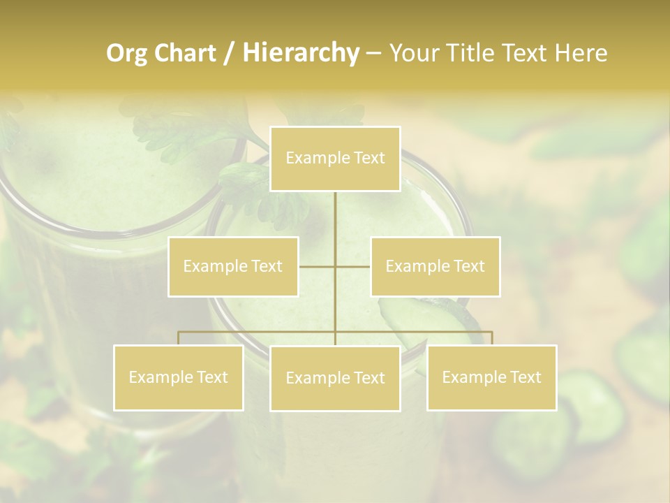 Cold Fresh Juice Cocktail PowerPoint Template