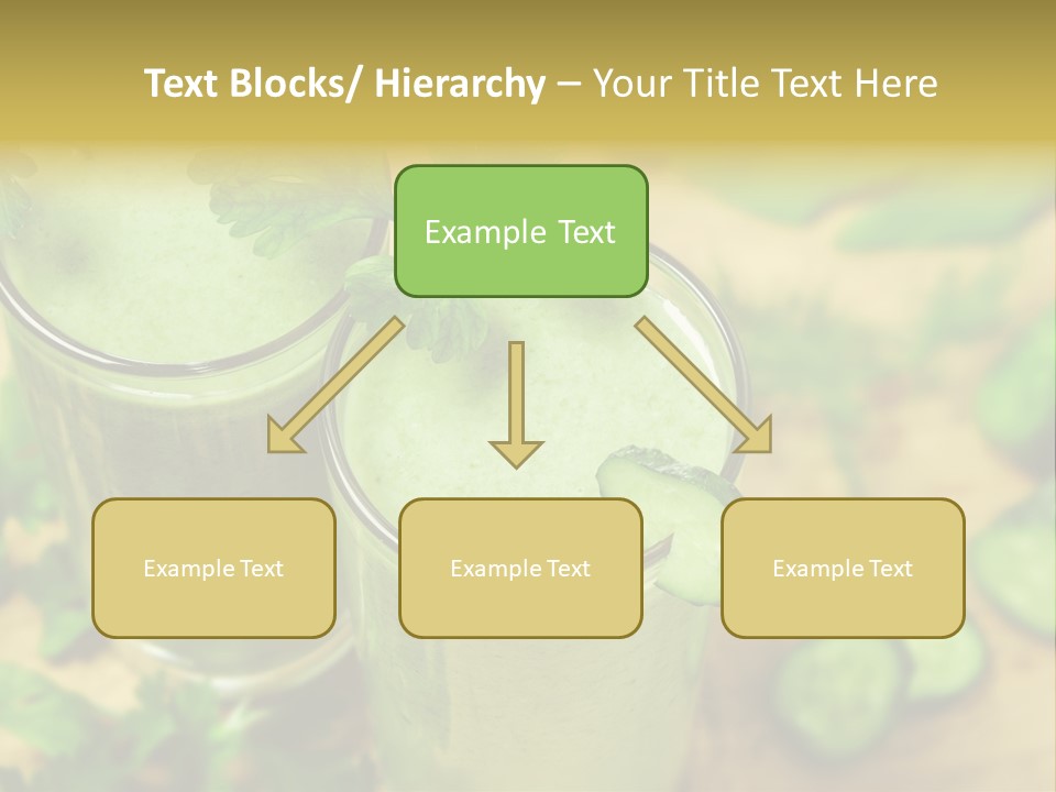 Cold Fresh Juice Cocktail PowerPoint Template