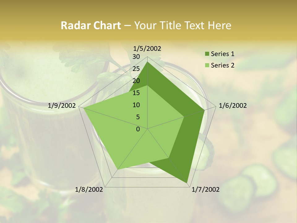 Cold Fresh Juice Cocktail PowerPoint Template