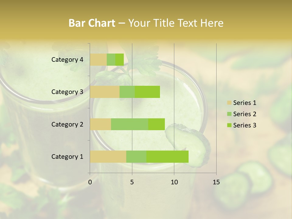 Cold Fresh Juice Cocktail PowerPoint Template