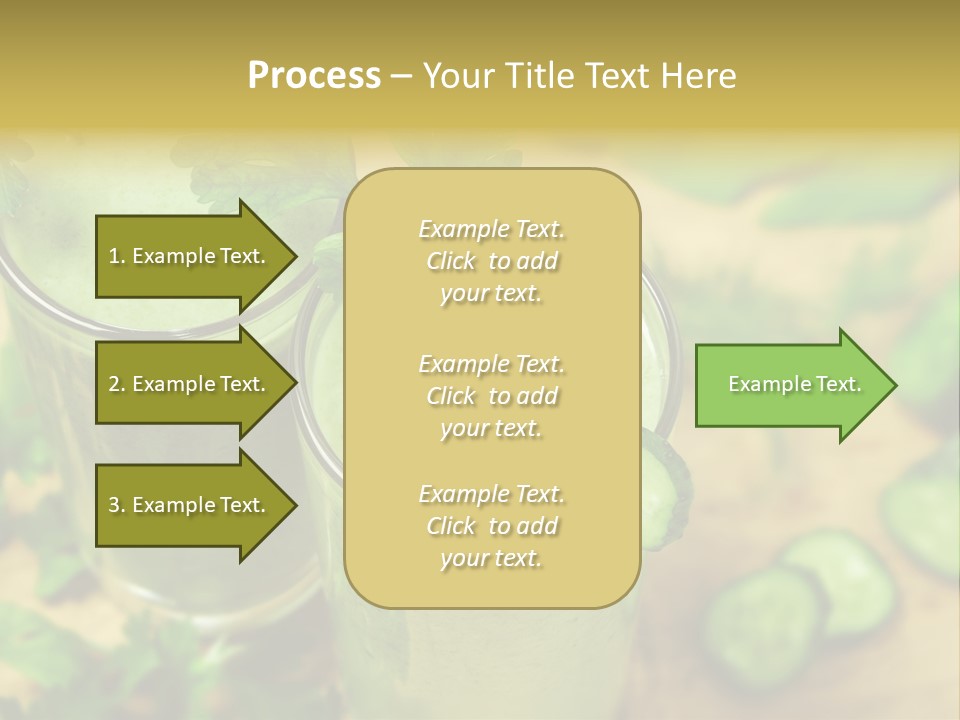 Cold Fresh Juice Cocktail PowerPoint Template