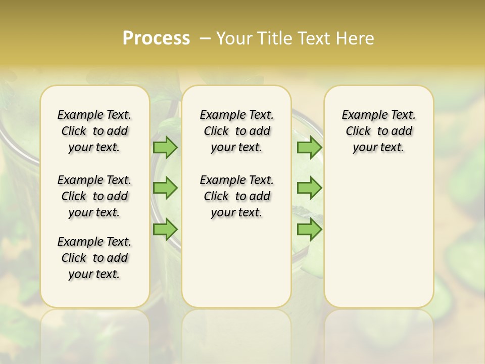 Cold Fresh Juice Cocktail PowerPoint Template