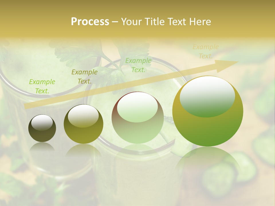 Cold Fresh Juice Cocktail PowerPoint Template