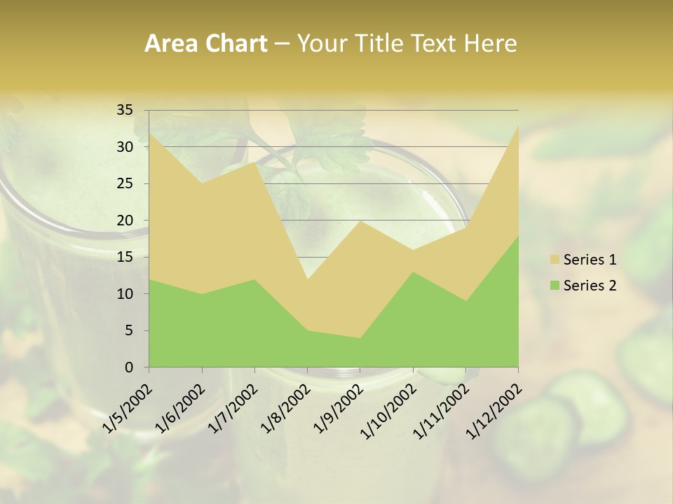 Cold Fresh Juice Cocktail PowerPoint Template