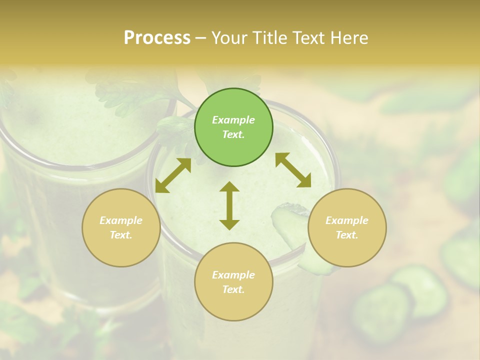 Cold Fresh Juice Cocktail PowerPoint Template