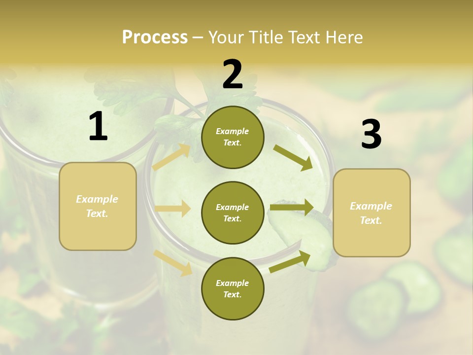 Cold Fresh Juice Cocktail PowerPoint Template